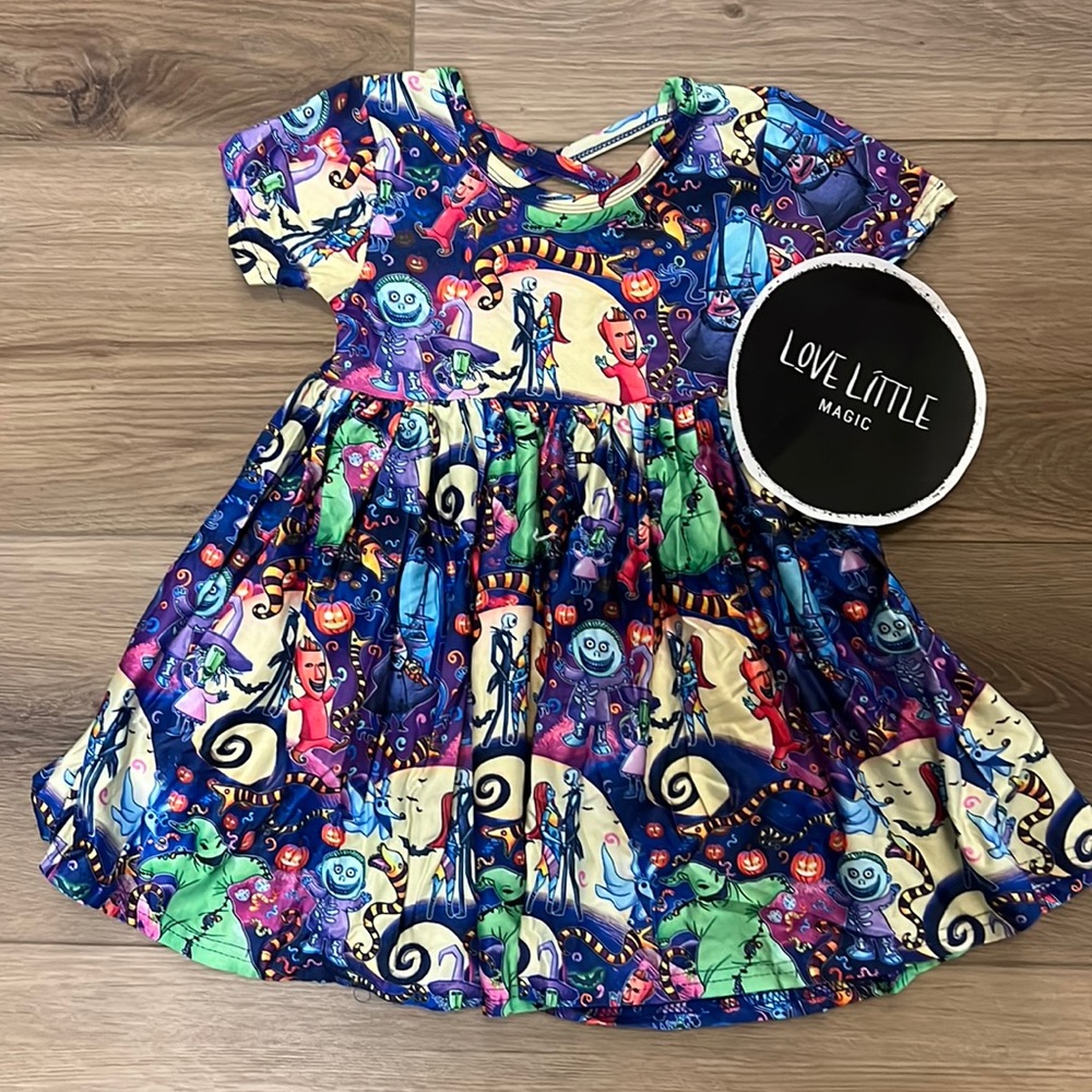 Nightmare before Christmas themed dress